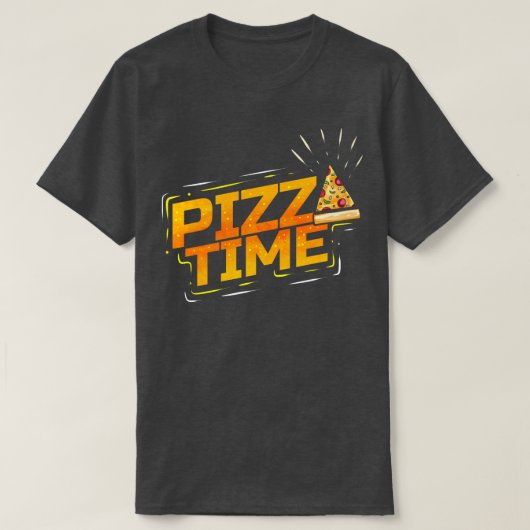 Ik hou van Pizza Time Pizza T-shirt (Design voorkant)