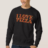Ik hou van Pizza! Trui (Voorkant)