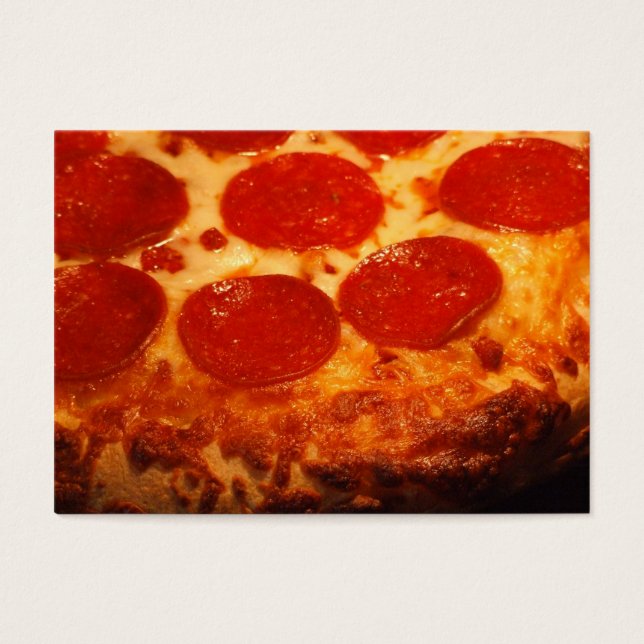 Ik hou van Pizza Visitekaartjes (Voorkant)