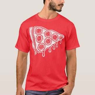 Ik hou van Pizza voor Mannen Kinder Fun pizzaliefh T-shirt