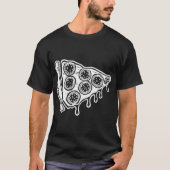 Ik hou van Pizza voor Mannen Kinder Fun pizzaliefh T-shirt (Voorkant)