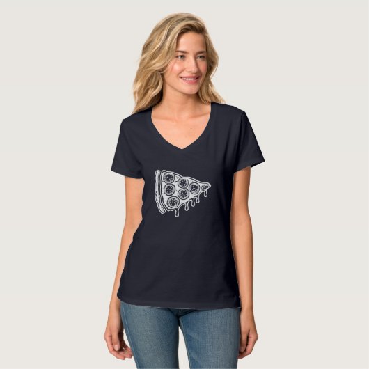 Ik hou van Pizza voor Mannen Kinder Fun pizzaliefh T-shirt (Voorkant volledig)