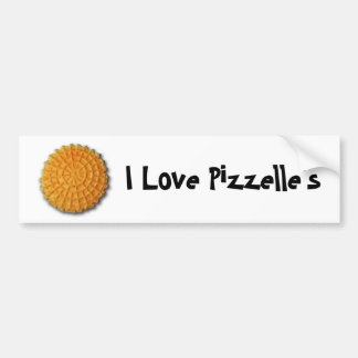 Ik hou van Pizzelle's Bumpersticker