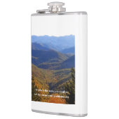 Ik hou van plaatsen Flask Heupfles (Links)
