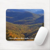 Ik hou van plaatsen muismat (Met muis)