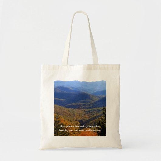 Ik hou van plaatsen tote bag (Voorkant)