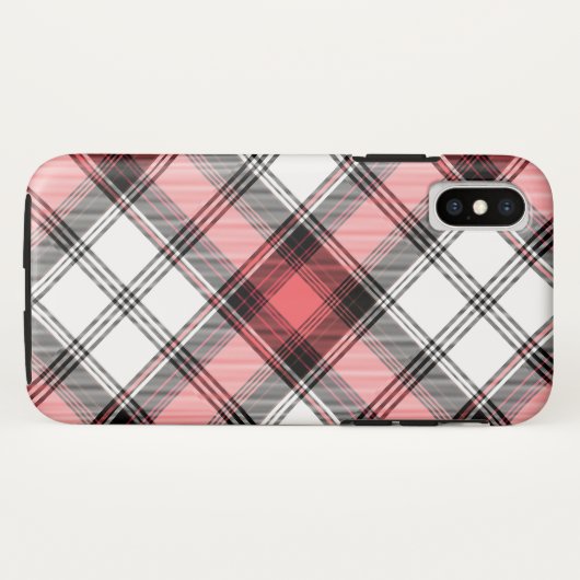 Ik hou van Plaid Case-Mate iPhone Case (Achterkant (horizontaal))