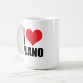 Ik hou van Plano Koffiemok (Voorkant links)