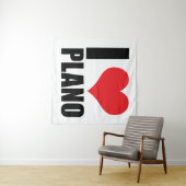 Ik hou van Plano Wandkleed (In Situ (horizontaal))