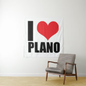 Ik hou van Plano Wandkleed (In situ)