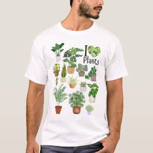 Ik Hou Van Planten Basic T-Shirt