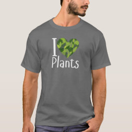 Ik hou van Planten mannen T-shirt