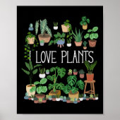 Ik hou van Planten Poster (Voorkant)