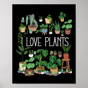 Ik hou van Planten Poster
