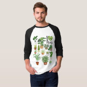 Ik hou van planten t-shirt (Voorkant volledig)