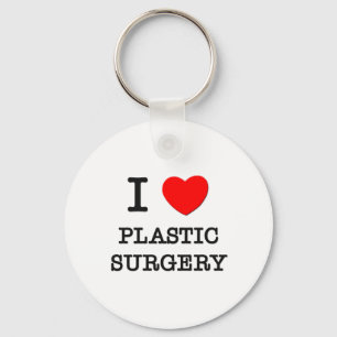 Ik hou van plastische chirurgie sleutelhanger