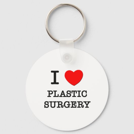 Ik hou van plastische chirurgie sleutelhanger (Voorkant)