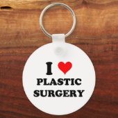 Ik hou van plastische chirurgie sleutelhanger (Voorkant)