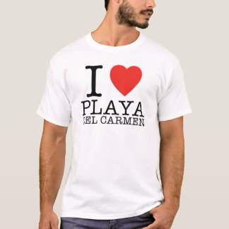 Ik hou van Playa del Carmen T-shirt