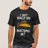 Ik hou van Plecostomus OK T-shirt (Voorkant)