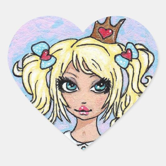 "Ik hou van pluizige konijntjes!" Sticker (Voorkant)