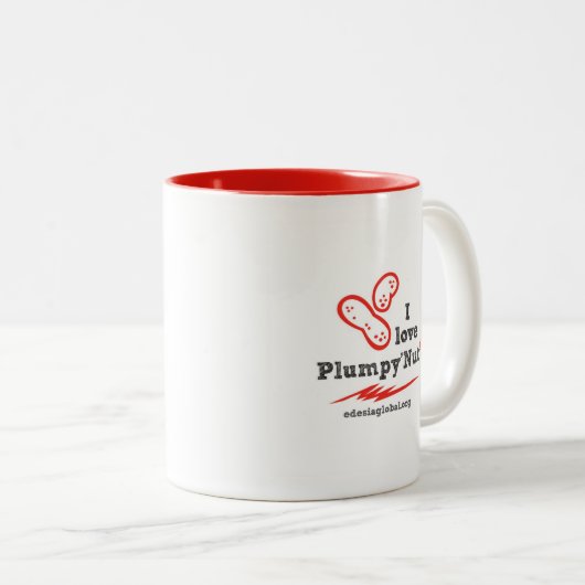 Ik hou van Plumpy'Nut mok (Voorkant rechts)