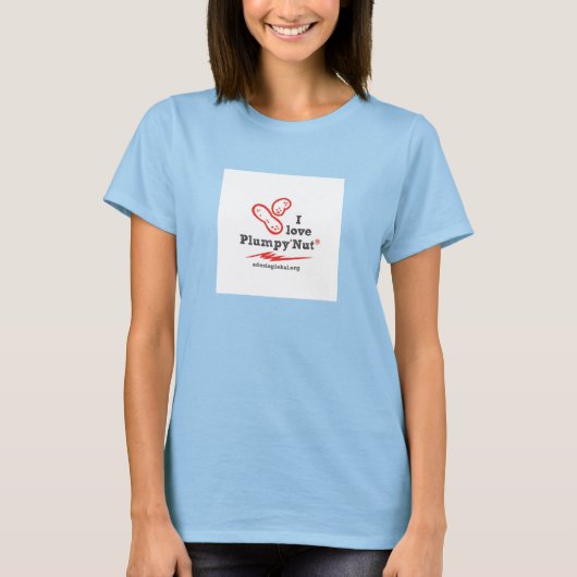 Ik hou van Plumpy'Nut T-shirt (vrouwen) (Voorkant)