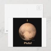 Ik hou van Pluto! Briefkaart (Voorkant / Achterkant)