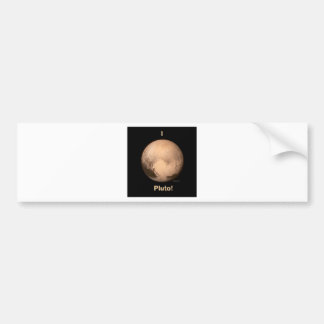 Ik hou van Pluto! Bumpersticker