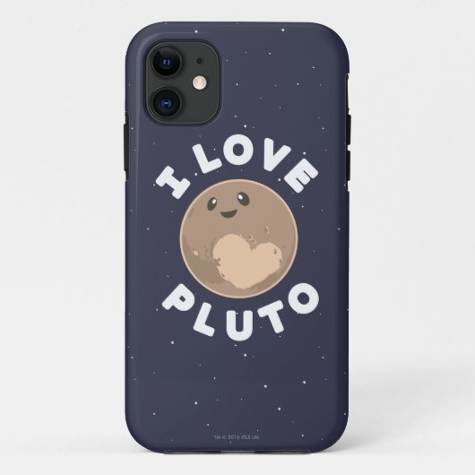 Ik hou van Pluto Case-Mate iPhone Case (Achterkant)