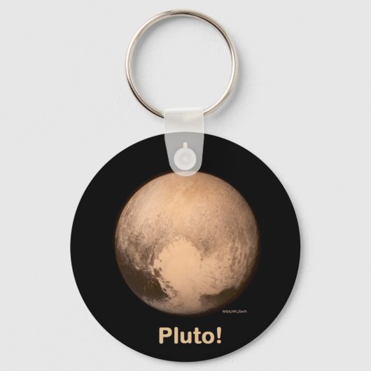 Ik hou van Pluto Sleutelhanger (Voorkant)