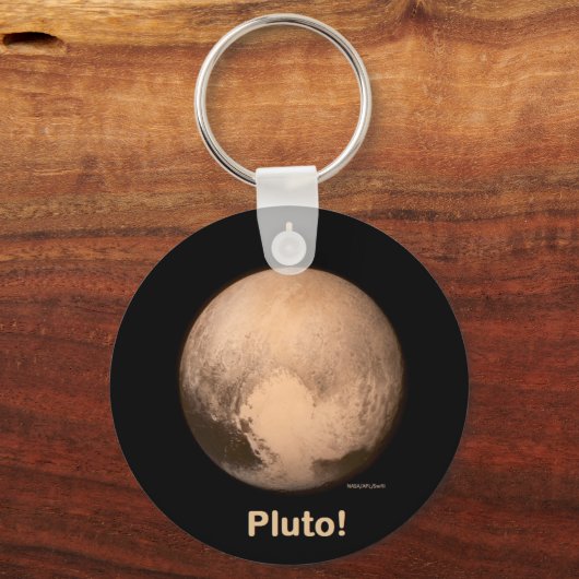 Ik hou van Pluto Sleutelhanger (Voorkant)