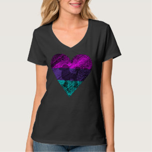 Ik hou van poedel t-shirt
