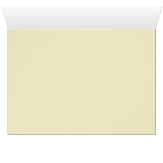 Ik hou van poëzie Blank Kaarten (Cream & Black) (Binenzijde Horizontaal (Onderkant))