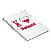 Ik hou van Polen Notitieboek (Rechterzijde)