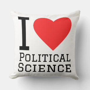 Ik hou van politicologie kussen