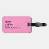 Ik hou van Pommeren Bagagelabel (Achterkant horizontaal)