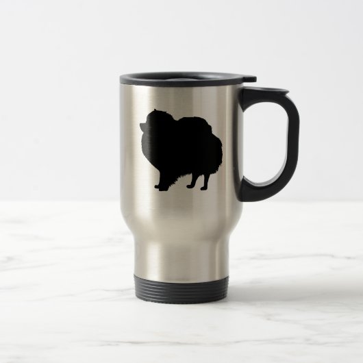 Ik hou van Pommeren die reismodebok maken Reisbeker (Rechts)