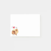 Ik hou van Pommeren Post-it® Notes (Voorkant)