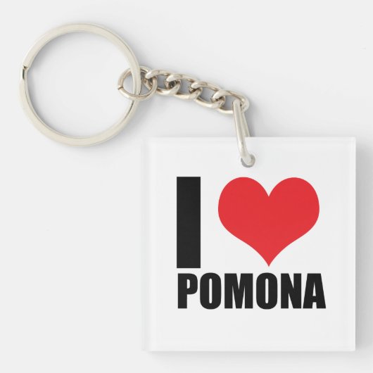 Ik hou van Pomona Sleutelhanger (voorkant)