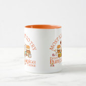 Ik hou van pompoenen Drinken Mok (Midden)
