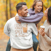 Ik hou van pompoenspice A Latte Hoodie
