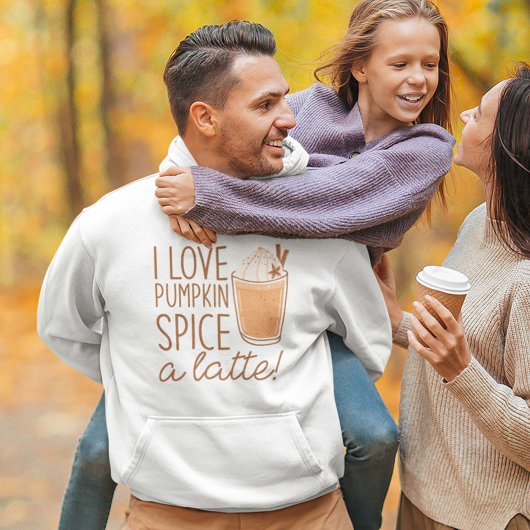 Ik hou van pompoenspice A Latte Hoodie
