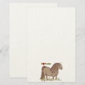 Ik hou van Ponies Briefpapier (Voorkant / Achterkant)