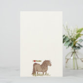Ik hou van Ponies Briefpapier (Staand voorkant)