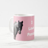 Ik hou van Ponies Koffiemok (Voorkant links)