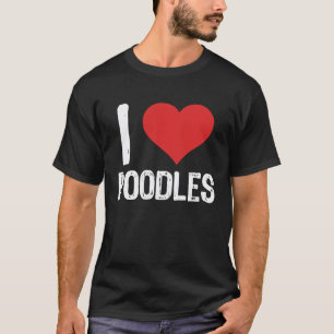 Ik hou van Poodles T-shirt