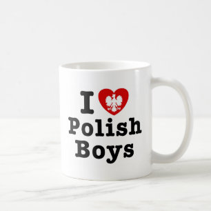 Ik hou van Poolse jongens Koffiemok