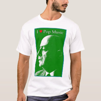 Ik hou van pop muziek t-shirt