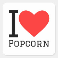 Ik hou van popcorn